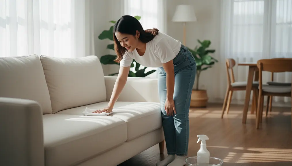 Tips Merawat Sofa Kain Saat Cuaca Lembap Secara Mandiri