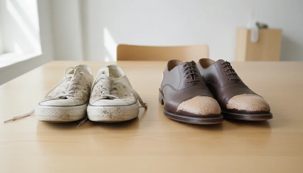 Beda Cuci Sepatu dan Repaint: Kapan Harus Deep Clean atau Restorasi?