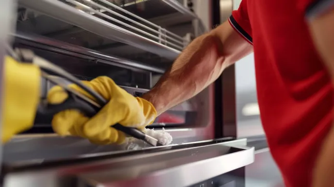 Tidak Membersihkan Kulkas Secara Rutin