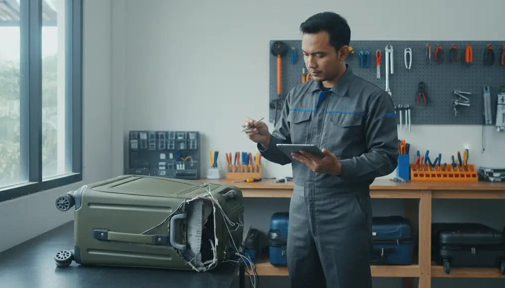 Kapan Sebaiknya Menggunakan Jasa Reparasi Roda Koper?