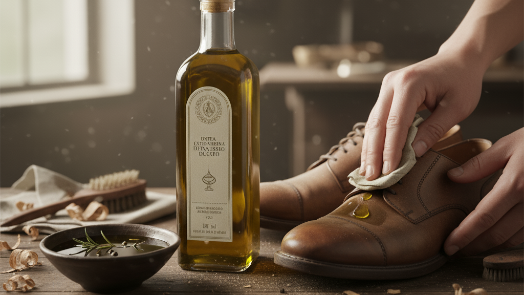 Langkah-Langkah Cara Membersihkan Sepatu Kulit dengan Minyak Zaitun