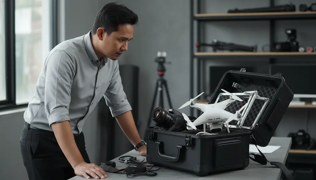 Pentingnya Segera Melakukan Perbaikan Rangka Tas Kamera/Drone