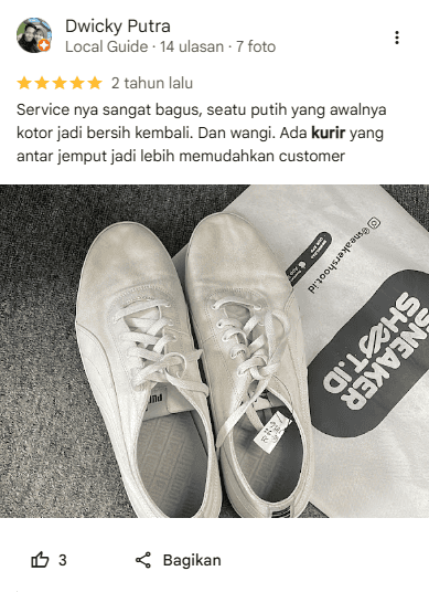 Apa Kata Mereka yang Cuci Sepatu di Sneakershoot?