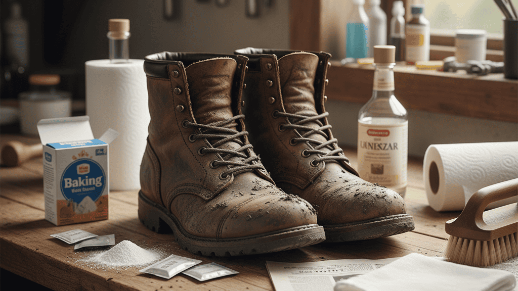 Alat dan Bahan yang Diperlukan untuk Menghilangkan Bau Sepatu Kulit