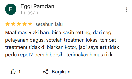Review dari Pelanggan Home Steril