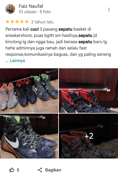 Ulasan dari Komunitas sneaker Tangsel