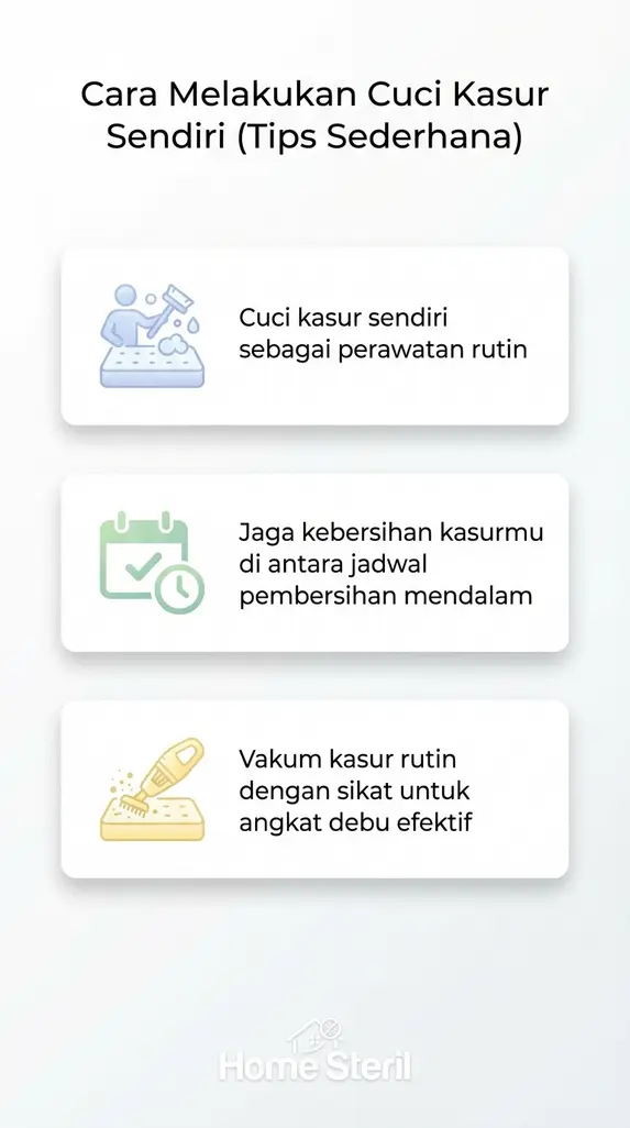 Cara Melakukan Cuci Kasur Sendiri (Tips Sederhana)