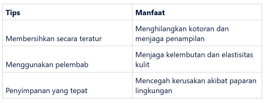 Tips Pencegahan Agar Sepatu Kulit Tidak Kaku dan Retak