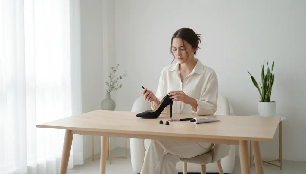 Reparasi High Heels Patah & Ganti Karet Hak (Heel Tip) Wanita