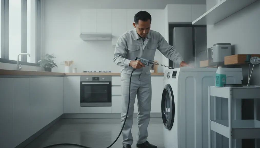 Mengapa kamu harus memilih jasa pembersihan mesin cuci top loading di Home Steril?