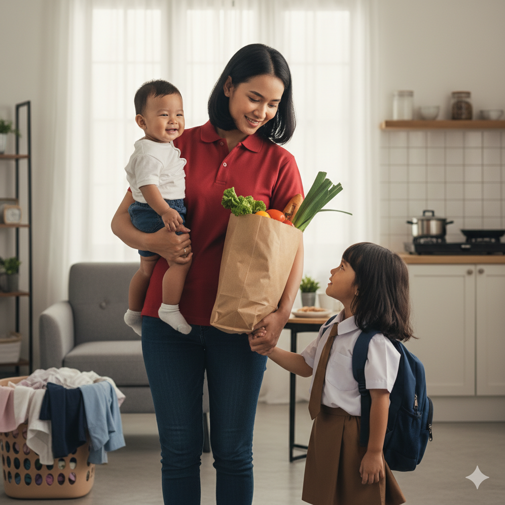 Mengurus Kebutuhan Anak dan Keluarga