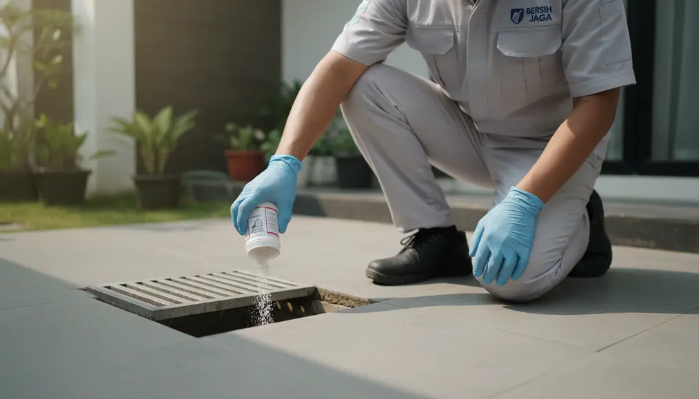 Cara Pasang Larvasida di Got Rumah dan Area Lain