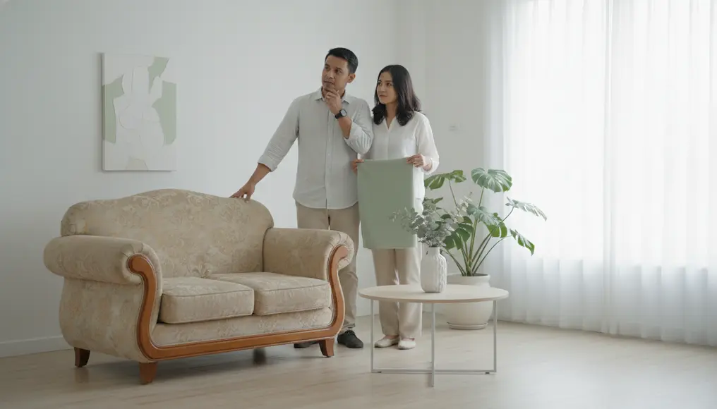 Rubah Model Sofa Lama Jadi Minimalis Modern