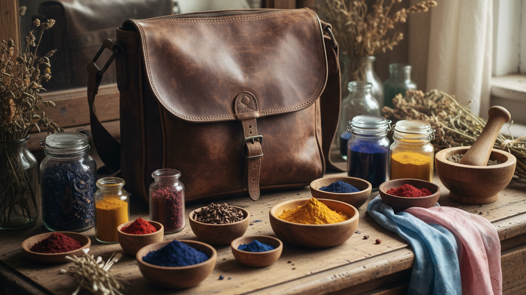 Mengapa Pewarna Alami Adalah Kunci Merawat Tas Kulit?