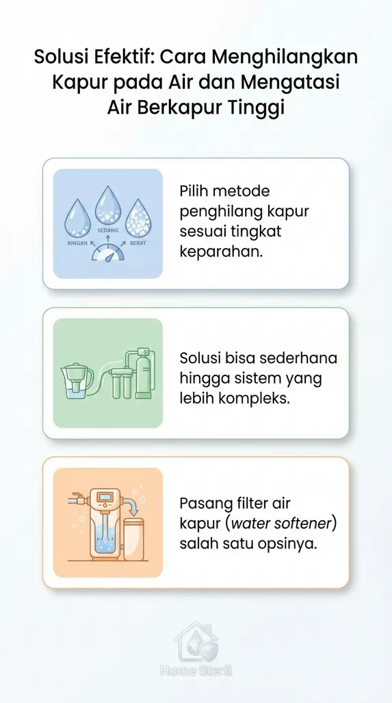 Solusi Efektif: Cara Menghilangkan Kapur pada Air dan Mengatasi Air Berkapur Tinggi