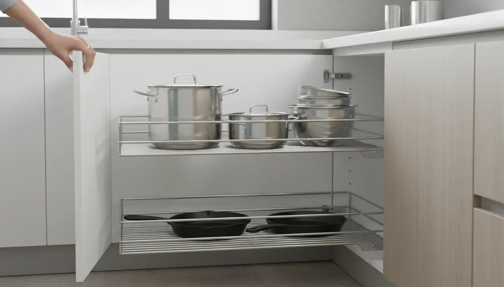 Rak Magic Corner: Solusi Penyimpanan Dapur Modern yang Revolusioner