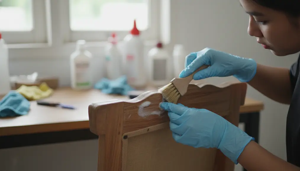 Membersihkan Jamur Kayu dan Bau Apek pada Furniture Banjir