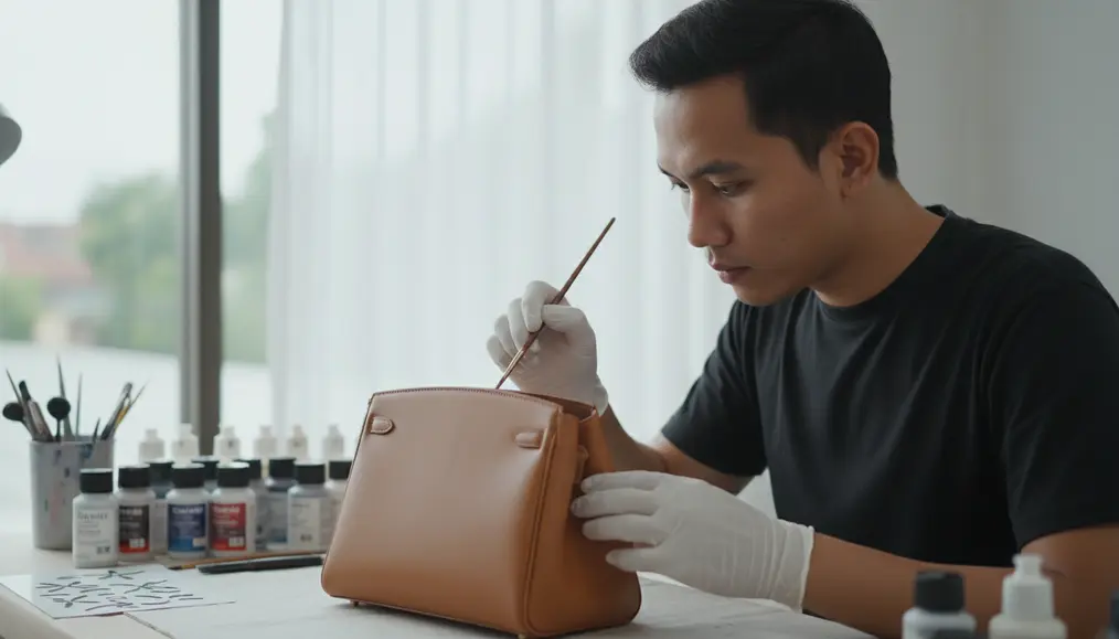 Peran Penting Jenis Cat dalam Daya Tahan Repaint Tas