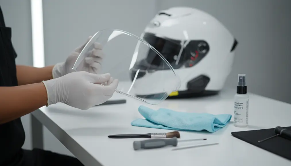 Mengganti Kaca (Visor) Helm: Tips Memilih & Merawatnya