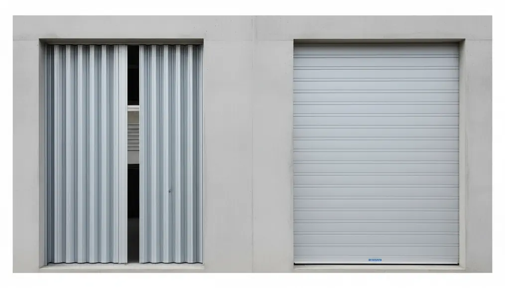 Memahami Perbedaan Antara Pintu Harmonika dan Rolling Door