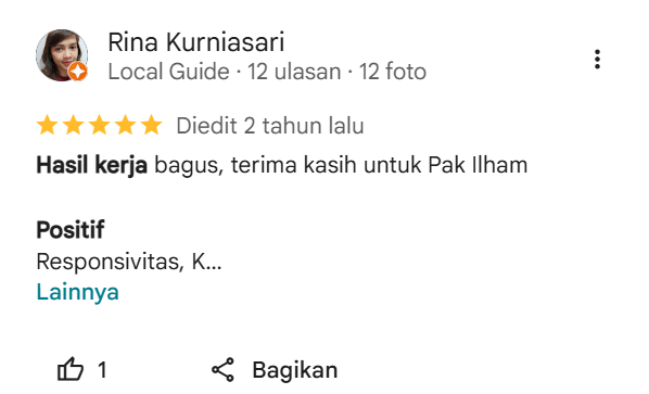 Rating dan Ulasan Pelanggan -Homes-Steril.com