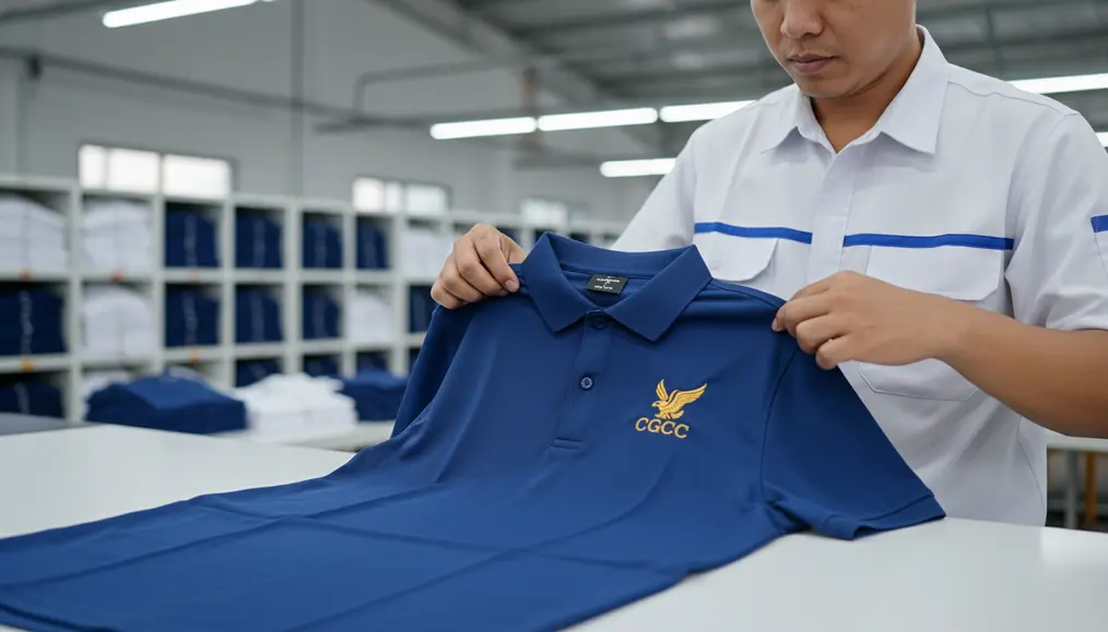 Proses Produksi Polo Shirt Golf Custom Premium: Dari Desain Hingga Quality Control
