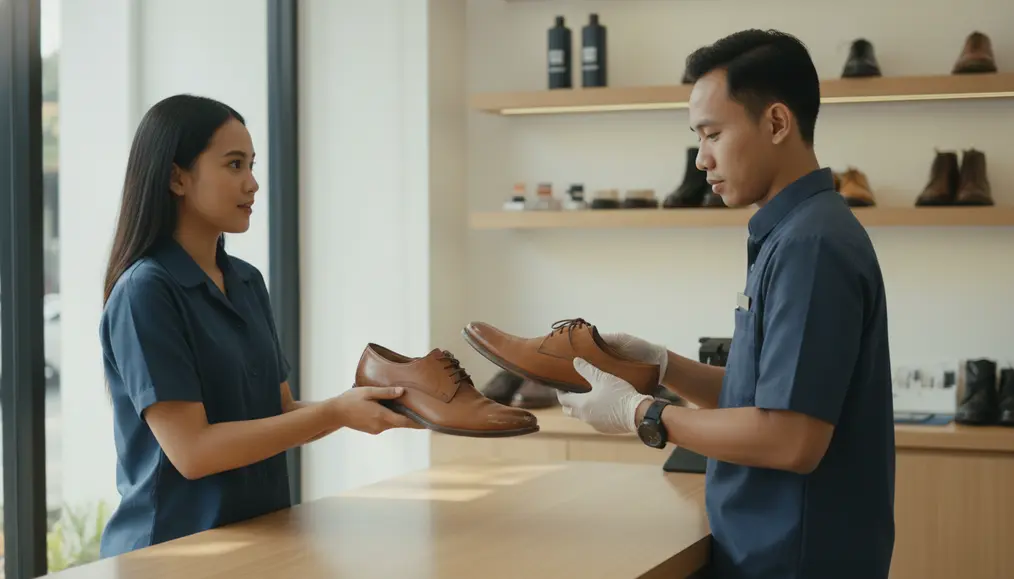 Estimasi Biaya Repair Sepatu