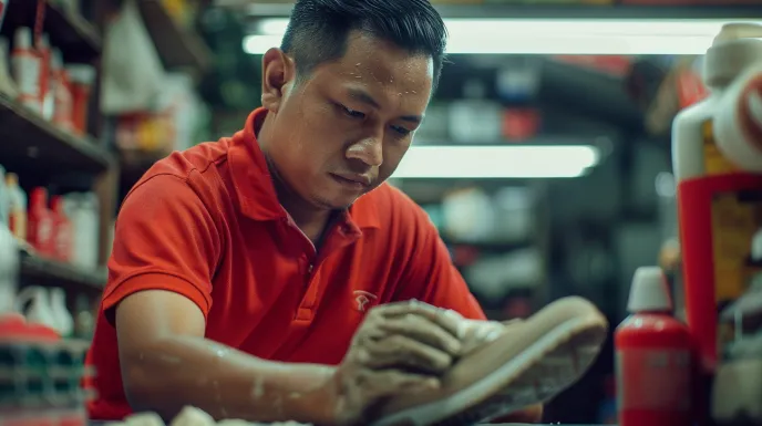 Teknik Unyellowing untuk Profit Usaha Shoe Laundry