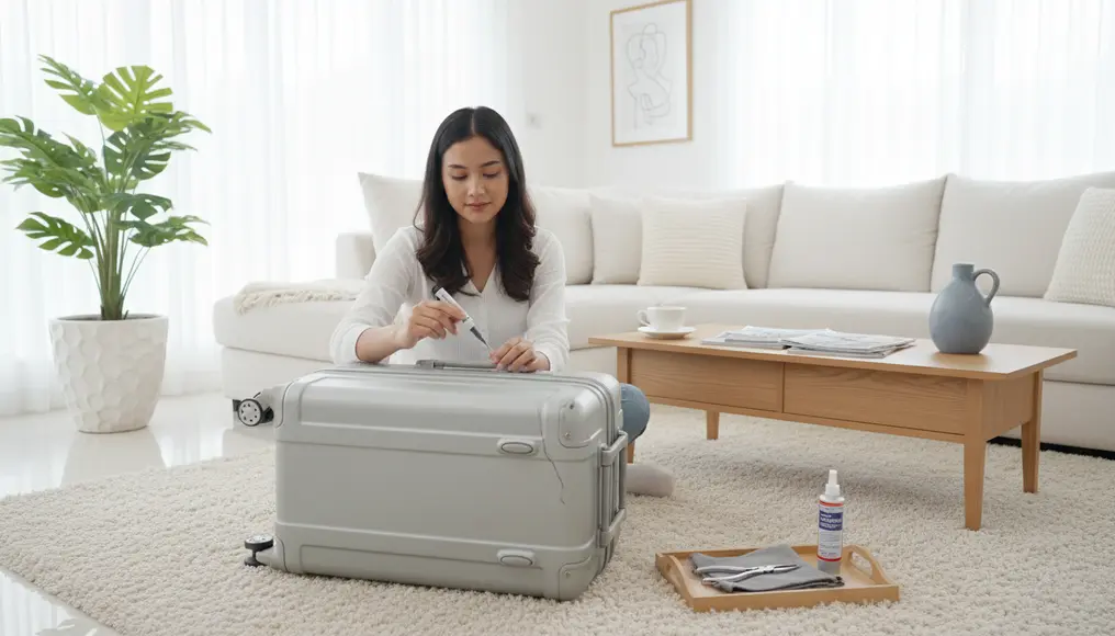 Koper Pecah Setelah Masuk Bagasi Pesawat? Ini Cara Memperbaikinya