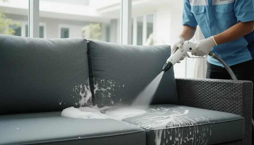 Wet Cleaning: Teknik Mencuci Bahan Sofa Outdoor yang Benar untuk Sunbrella