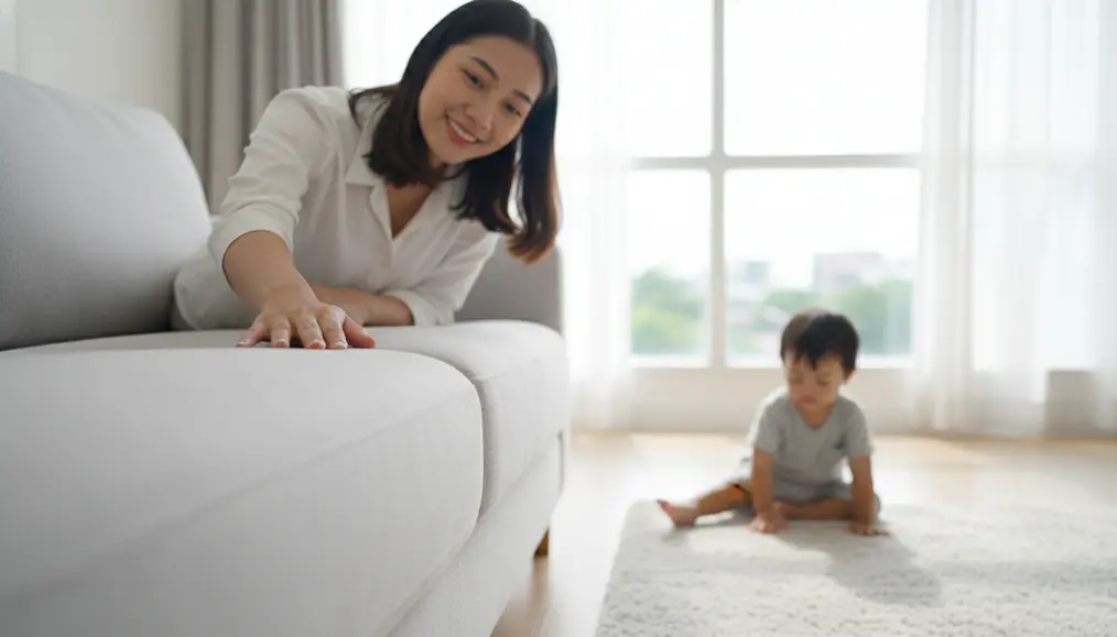 Memilih Bahan Sofa yang Tepat untuk Anak-Anak: Fondasi Pertama Sofa Anti Noda