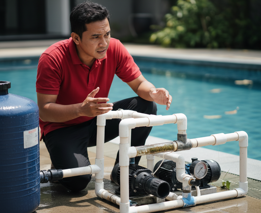 Masalah pada Filter Kolam dan Sistem Sirkulasi