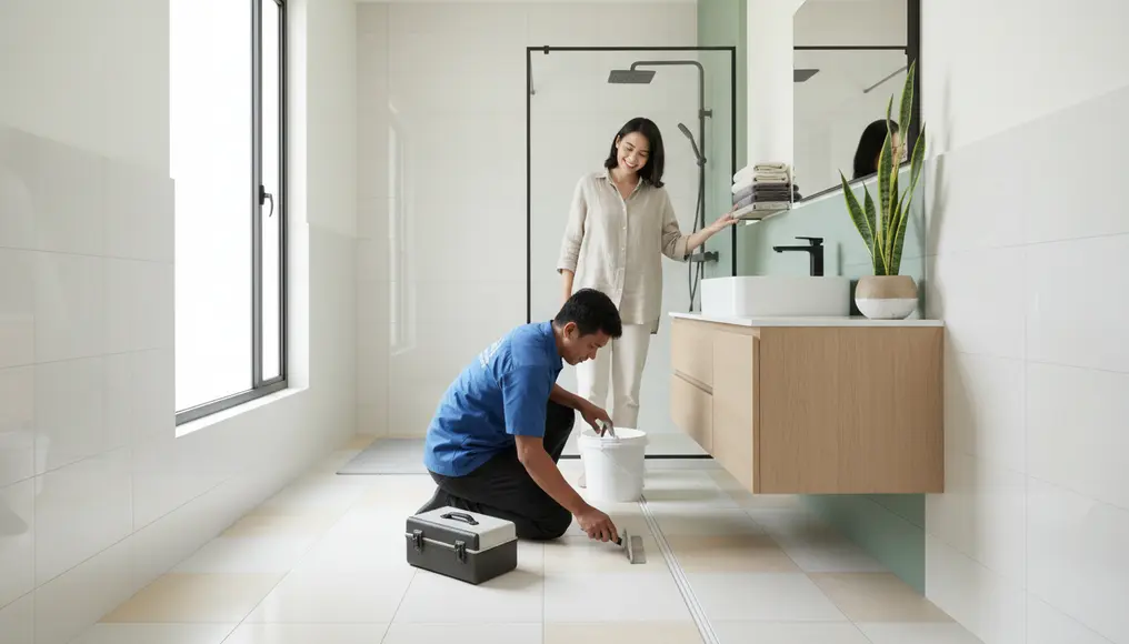 Spesialis Pasang Keramik Kamar Mandi – Antislip & Waterproof