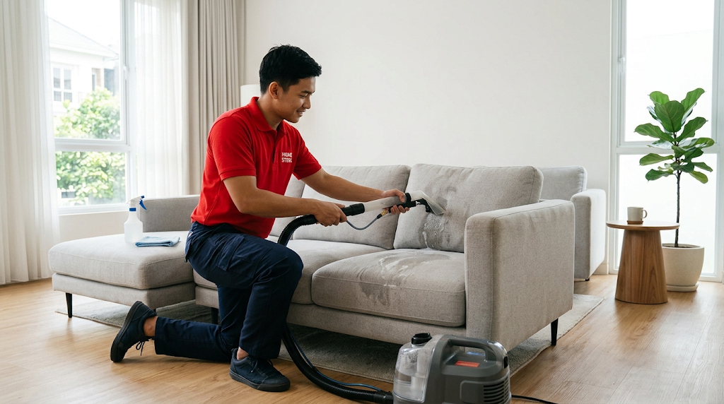 Kapan Noda Keringat di Sofa Sebaiknya Ditangani Jasa Profesional?