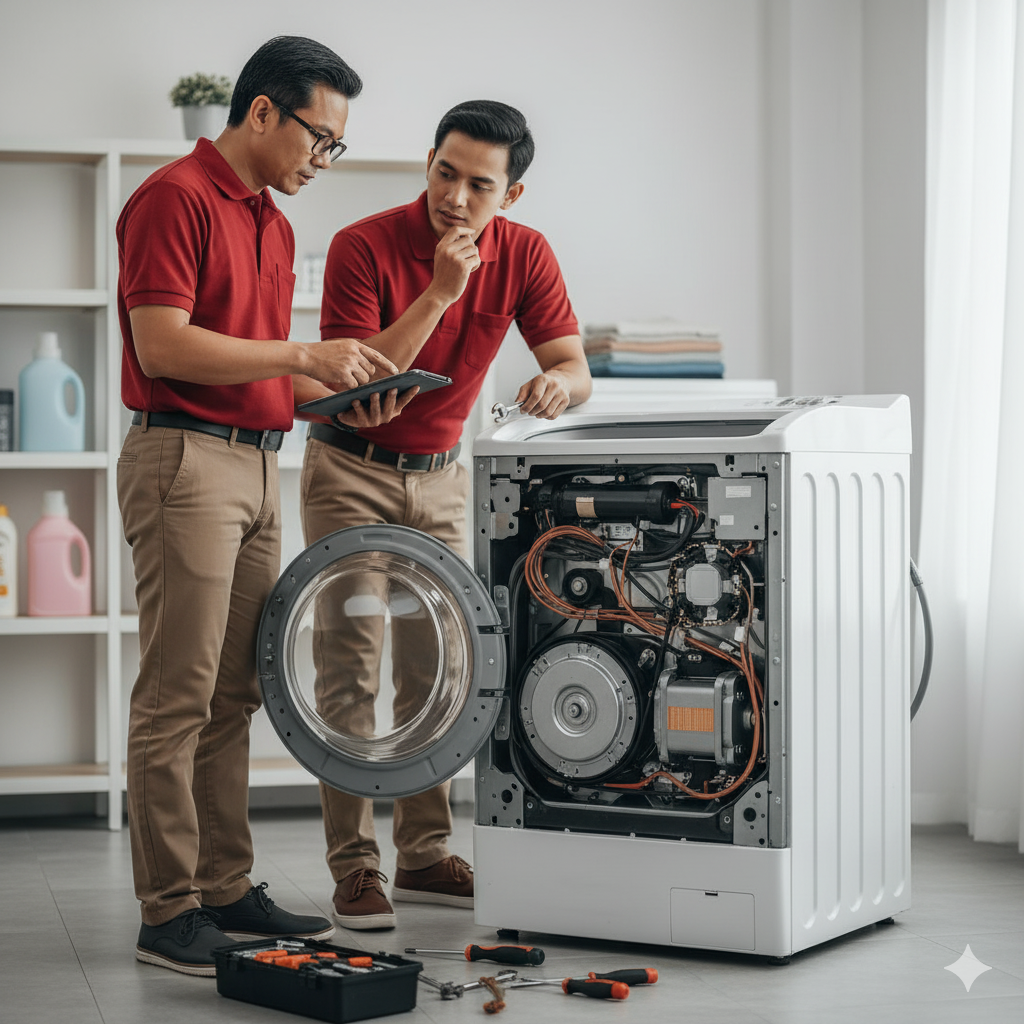 7 Alasan Utama Mengapa Service Rutin Mesin Cuci Sangat Penting