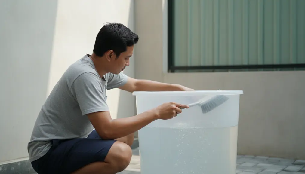 Langkah-Langkah Efektif Cuci Toren Sendiri di Rumah