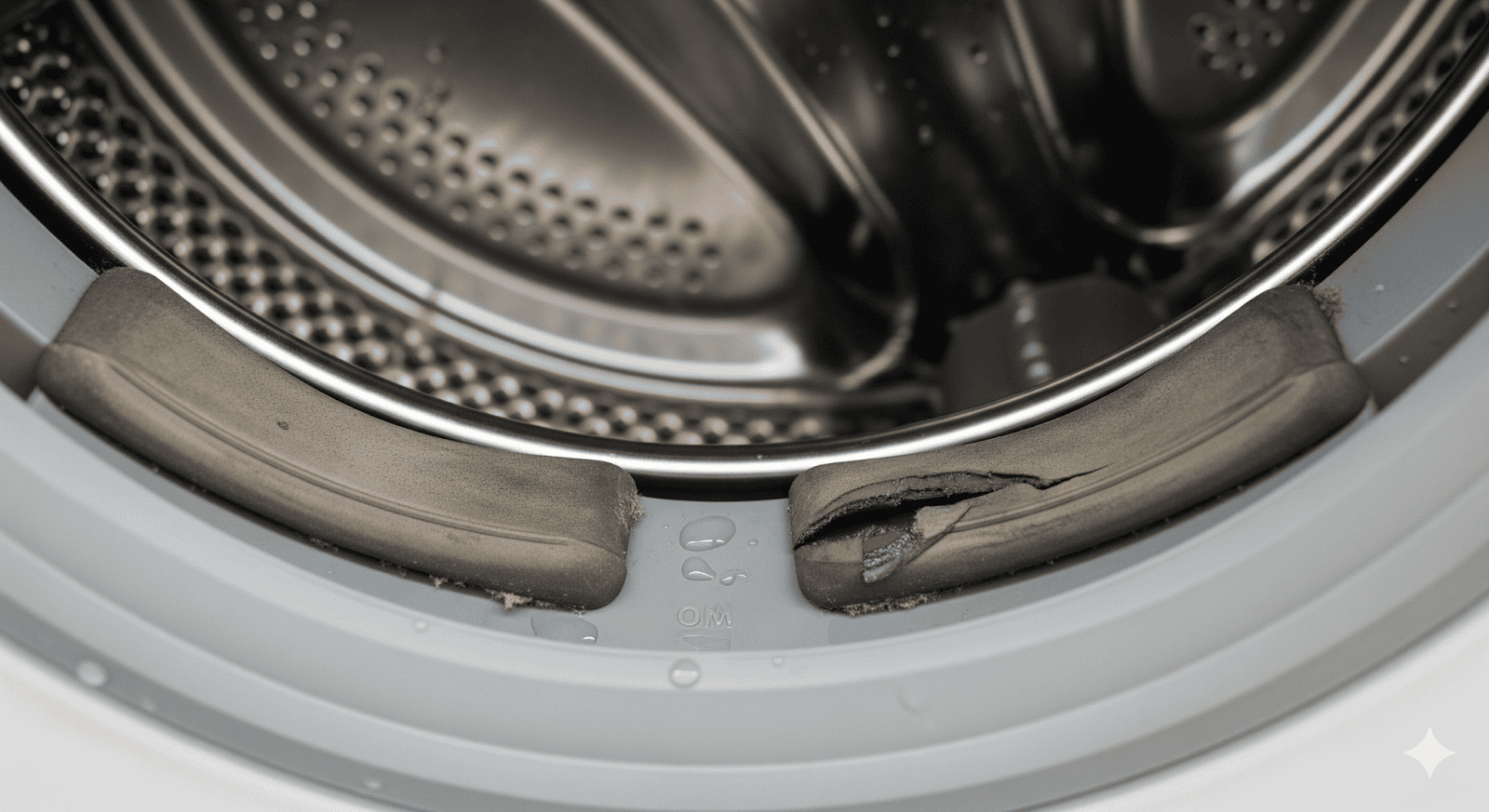 Membersihkan Karet Pintu (Gasket) dan Laci Detergen