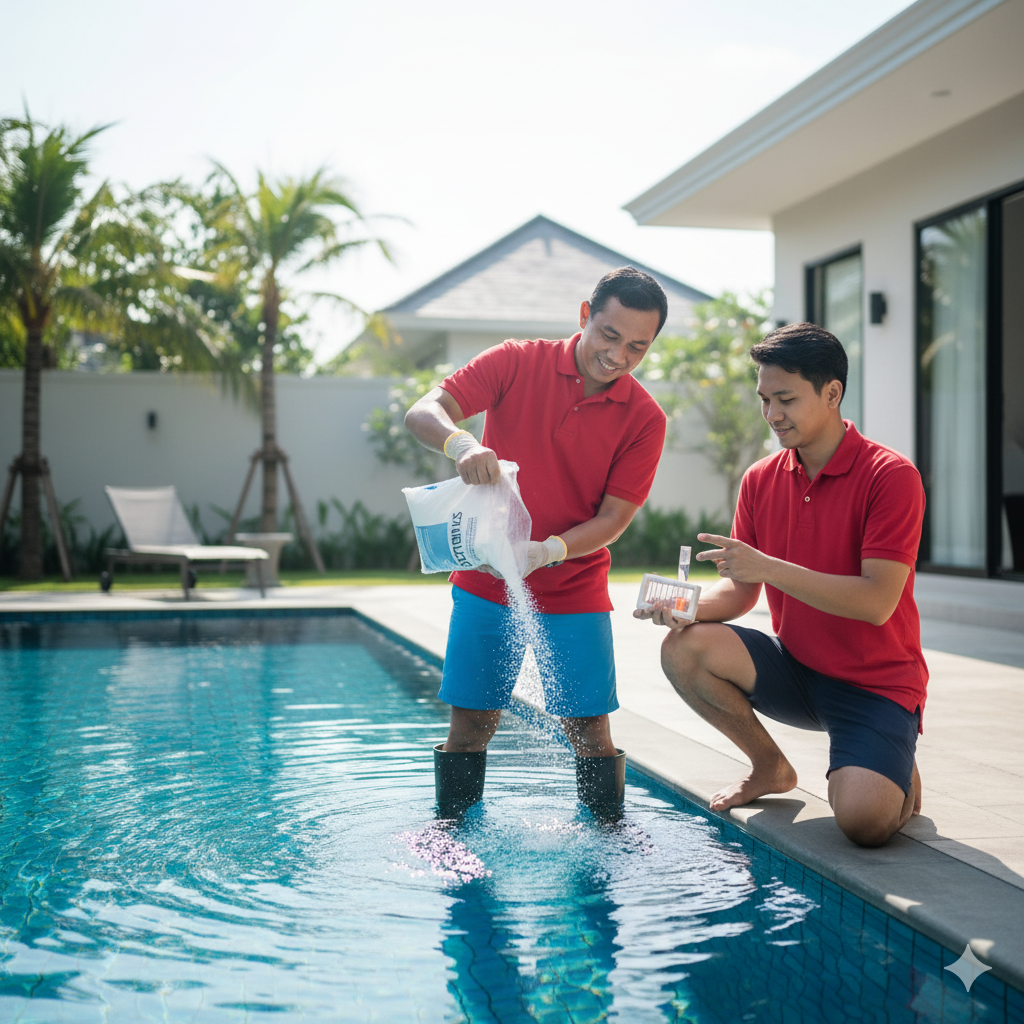 Stabilizer Klorin: Klorin Awet, Kolam Tetap Jernih