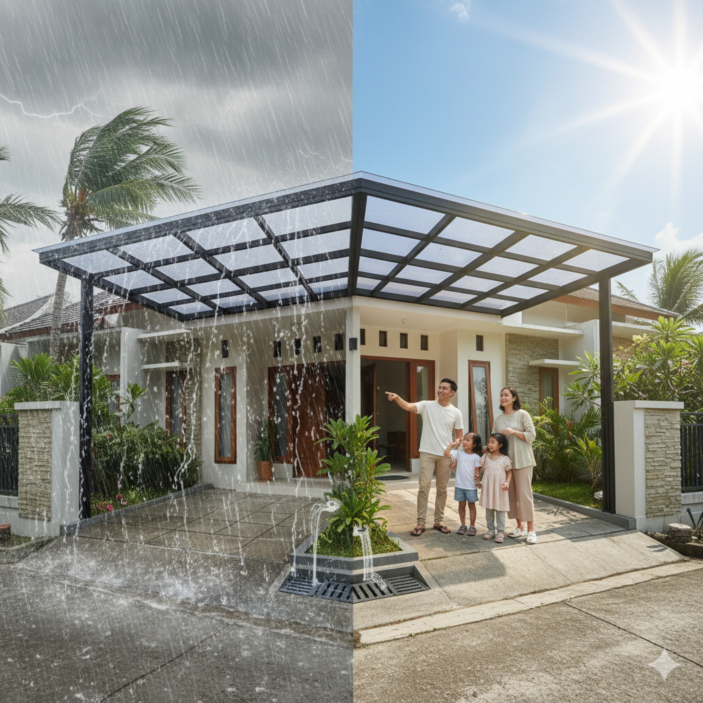 Daya Tahan Meterial Terhadap Cuaca