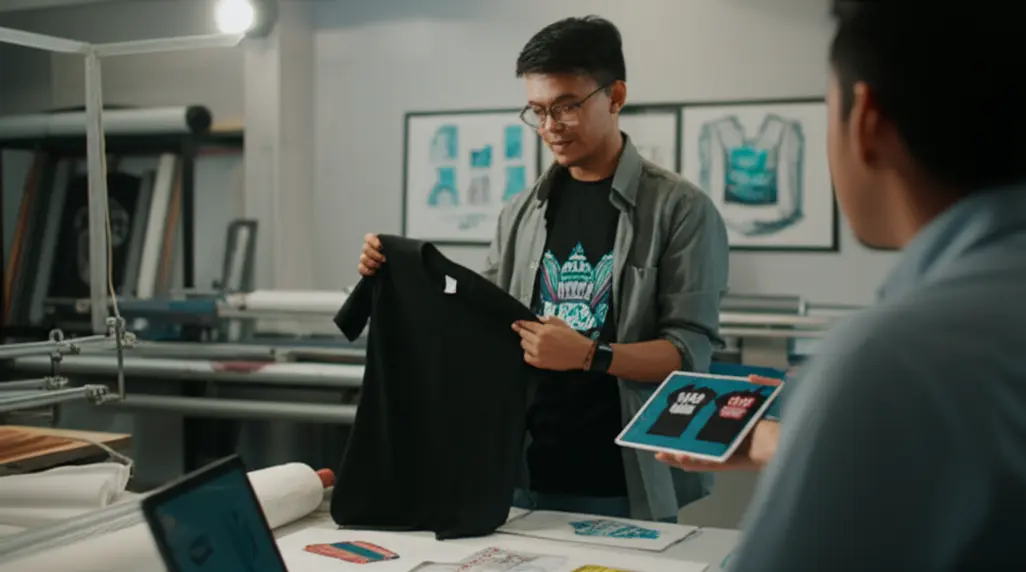 Jasa Sablon Baju untuk Koleksi Fashion Indie: Eksperimental & Autentik di Jakarta.