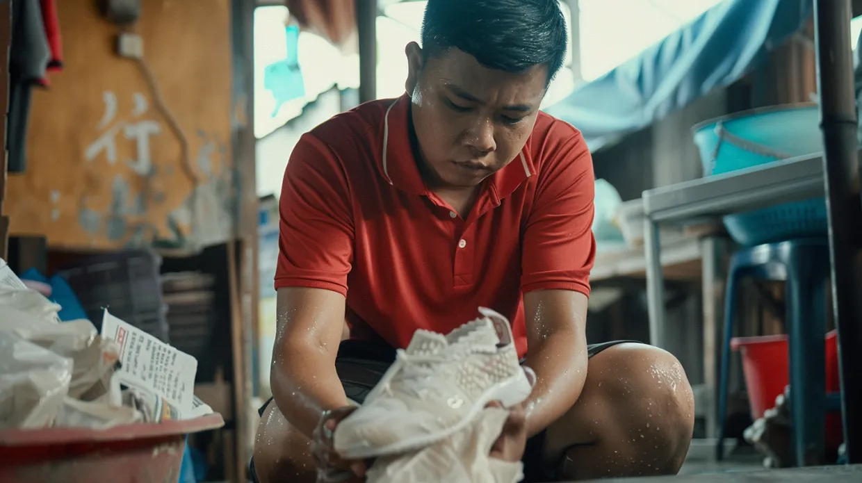 Apakah rutin bersihkan sepatu bisa berlebihan?