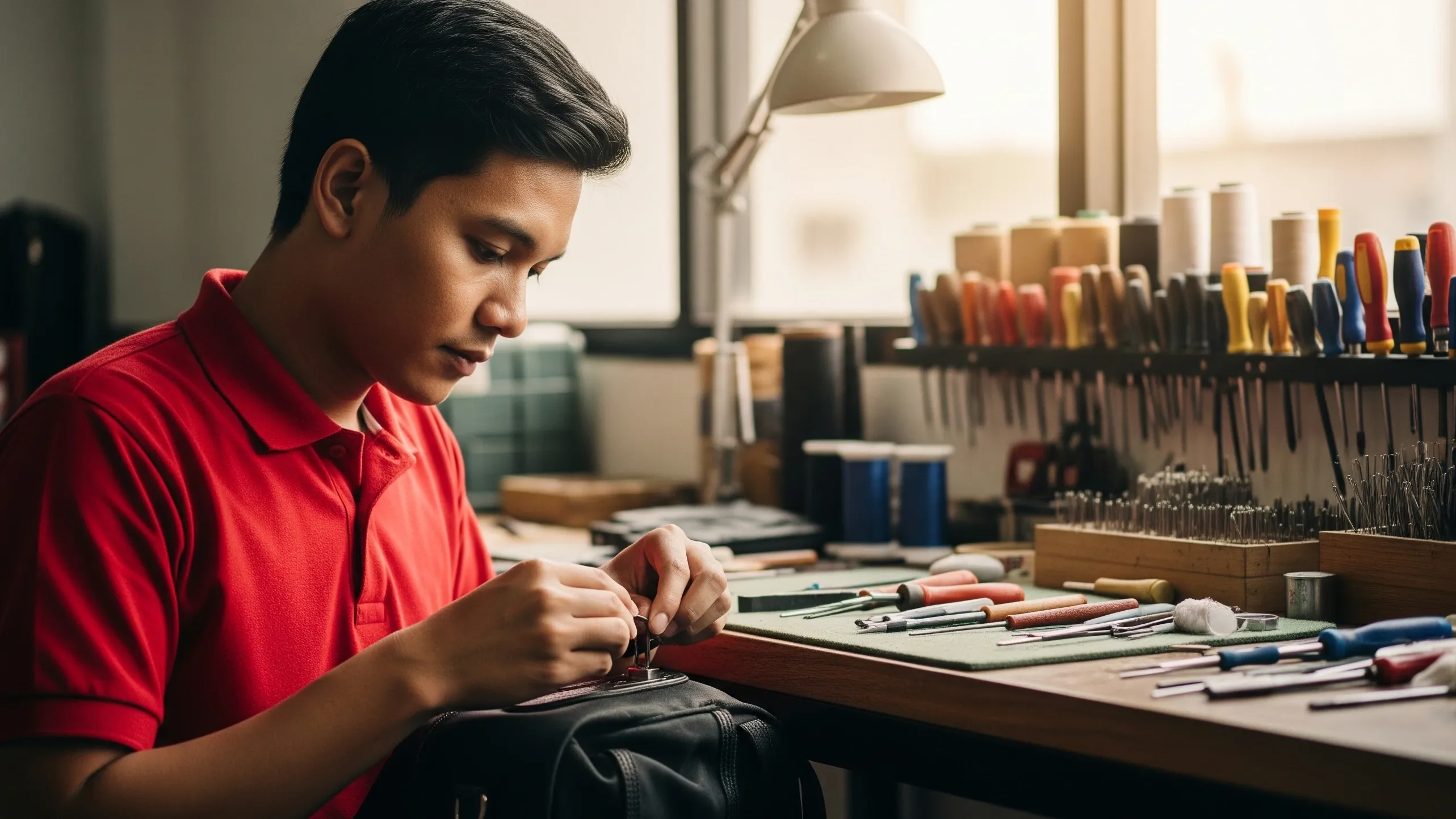 Servis Hardware handbag Branded: Kunci & Aksen Logam
