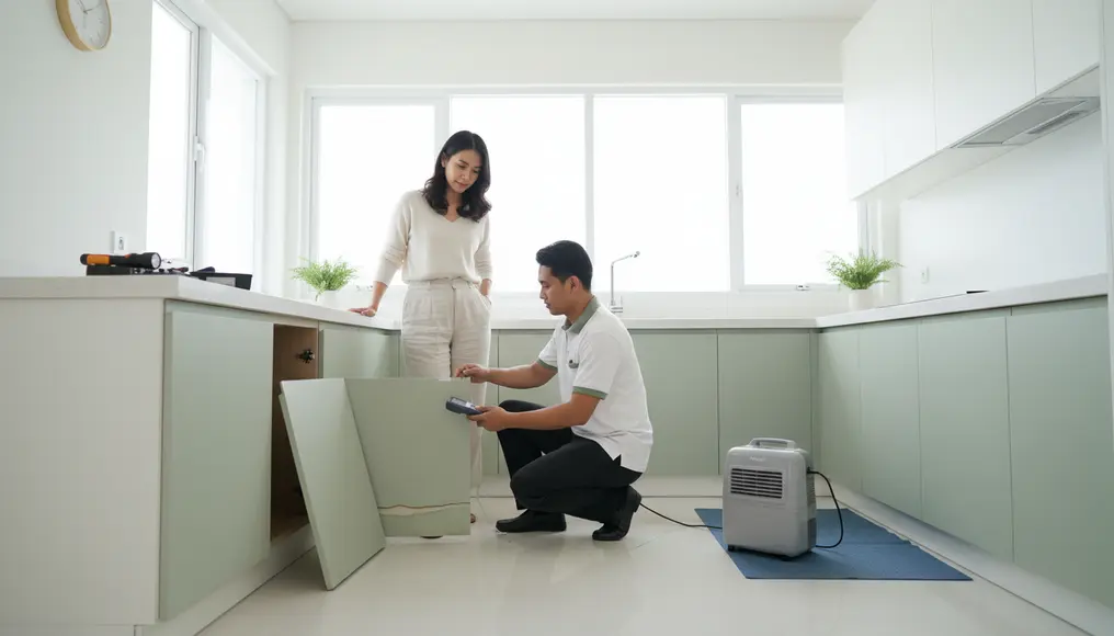 Jasa Perbaikan Kitchen Set Rusak Parah Akibat Banjir: Langkah Pemulihan