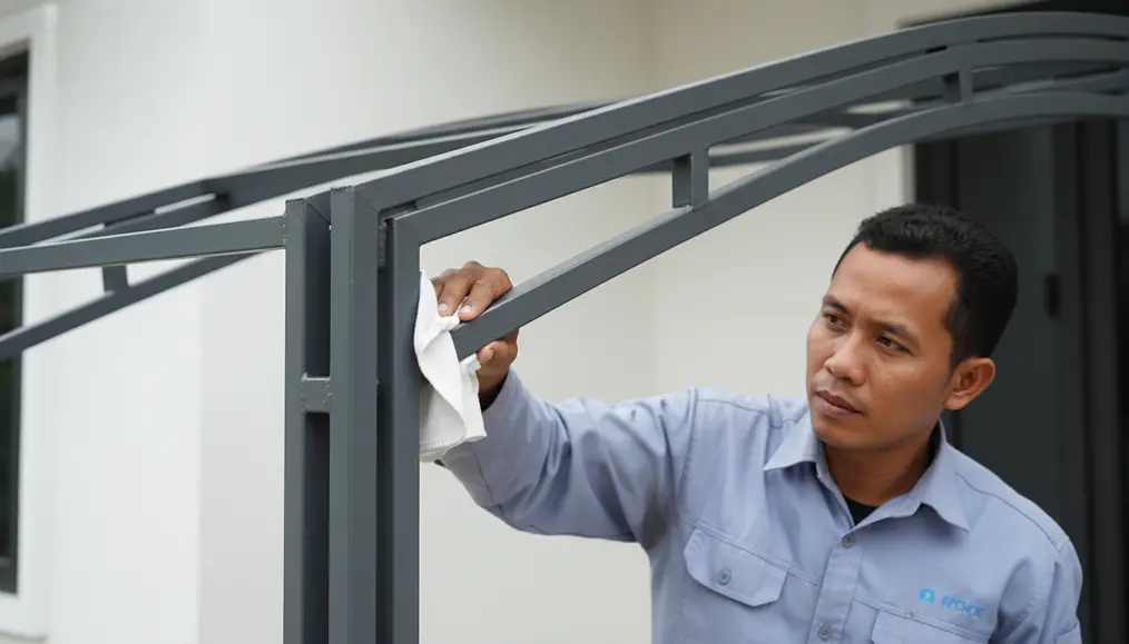 Fitur Unggulan Kanopi Rangka Besi Hollow