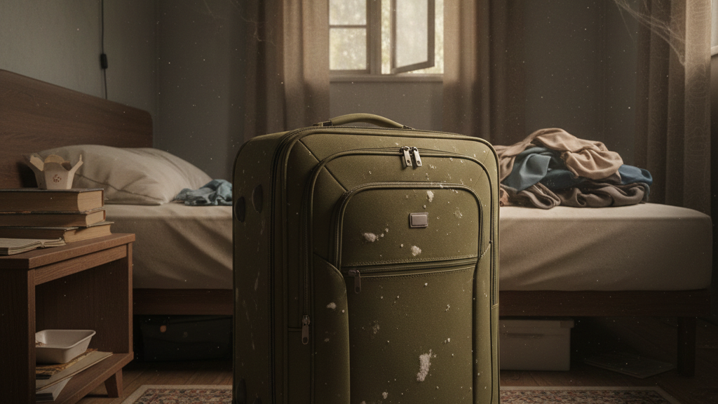 Cara Menghilangkan Jamur Putih Tipis pada Permukaan Koper