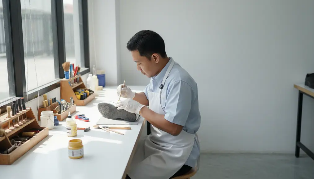 Beda Jasa Reglue Sepatu dengan Menggunakan Lem Biasa (Bahaya!)