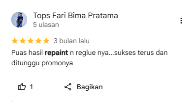 Rating Pelanggan yang Repaint Sepatu di Sneakershoot