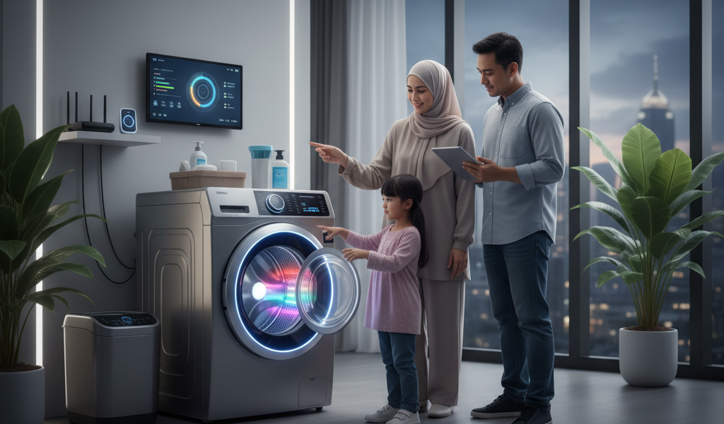 Perkembangan Teknologi Digital dalam Mesin Cuci