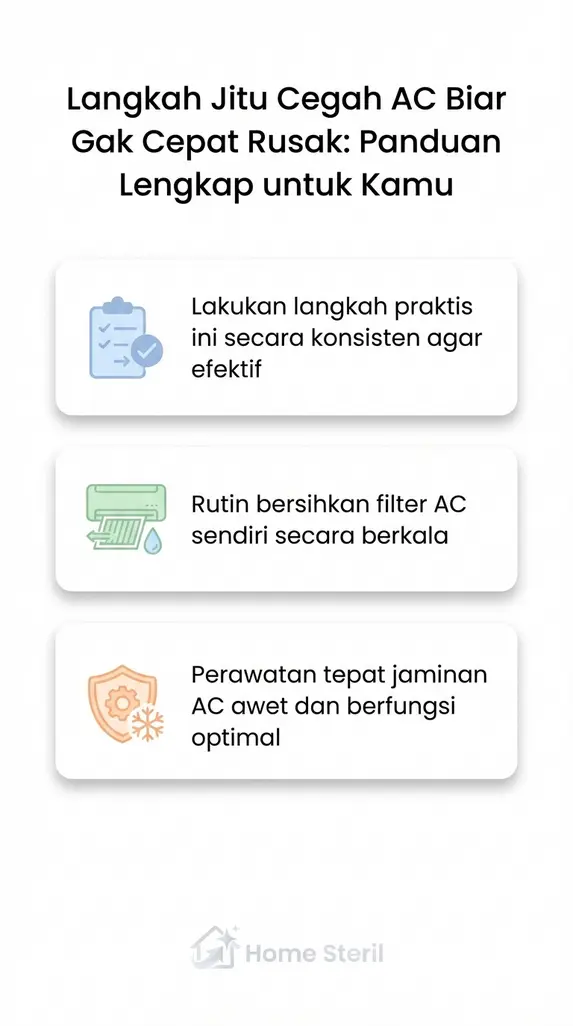 Langkah Jitu Cegah AC Biar Gak Cepat Rusak: Panduan Lengkap untuk Kamu