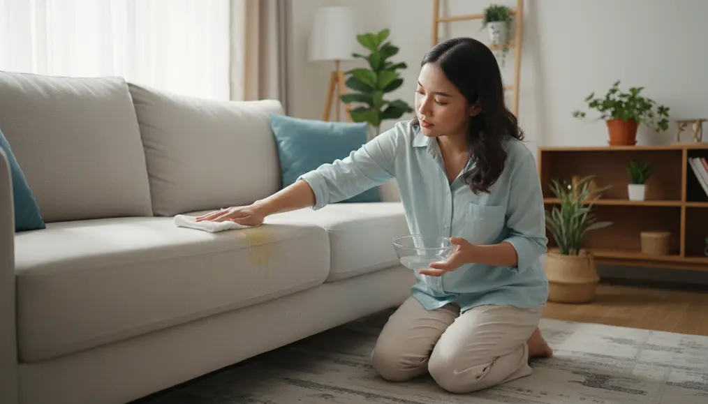 Solusi Mandiri: Cara Membersihkan Sofa yang Berbahan Linen yang Mulai Menguning di Rumah